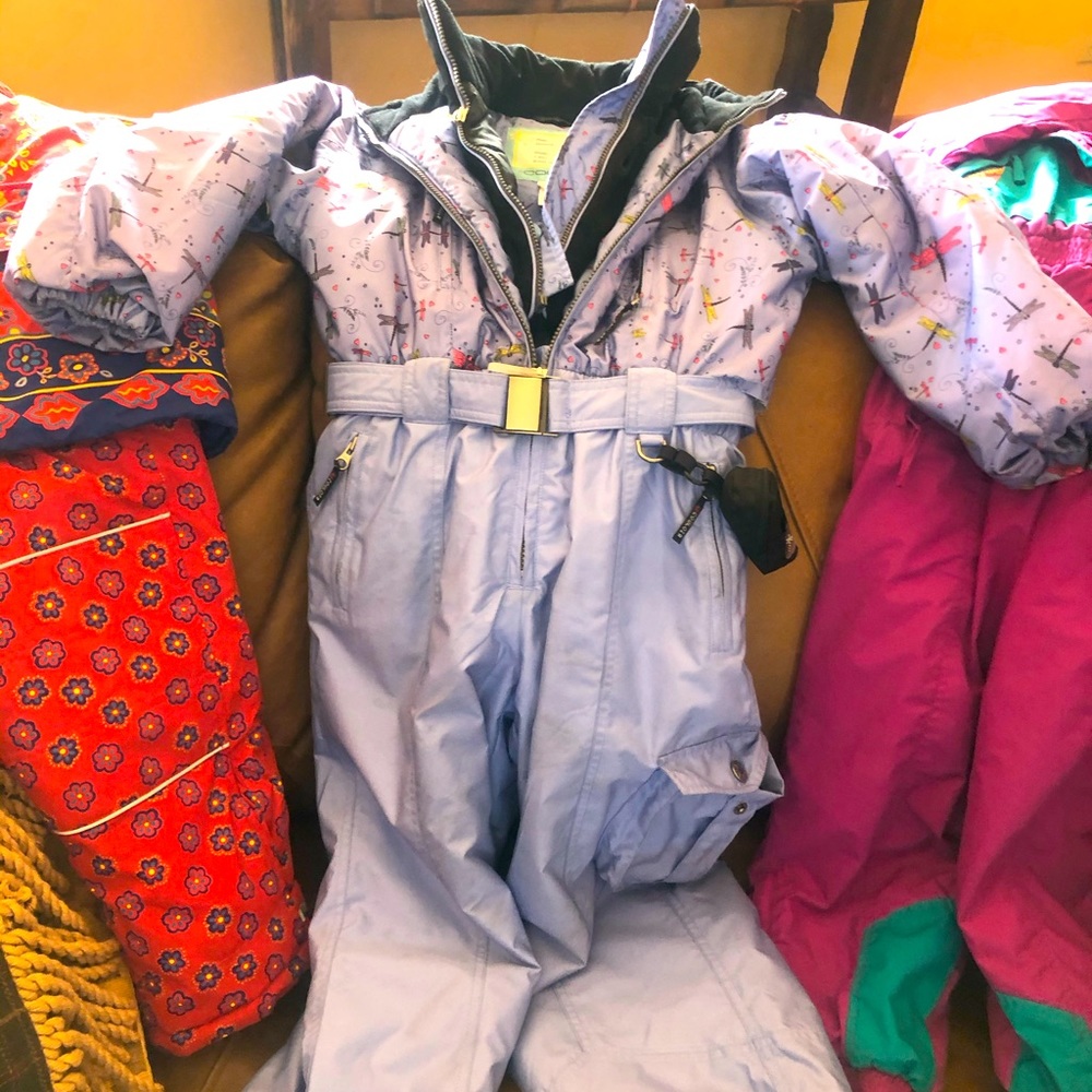 Girls, size 8, ski suit.